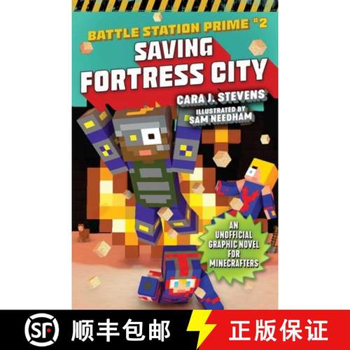 【3-4周达】Saving Fortress City: An Unofficial Graphic Novel for Minecrafters, Book 2volume 2 [9781510741379]