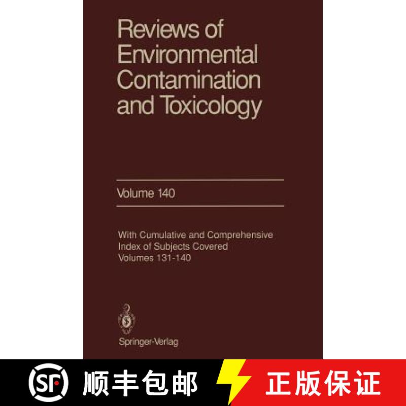 【4周达】Reviews of Environmental Contamination and Toxicology [9781461276302]