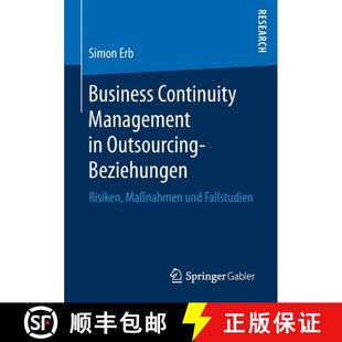 Business 9783658166267 Fallst... Beziehungen 4周达 Risiken Management Continuity und Maßnahmen Outsourcing