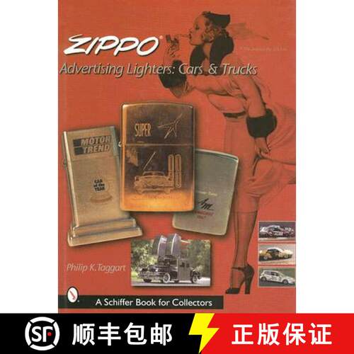 【3-4周达】精装 Zippo Advertising Lighters: Cars and Trucks [9780764311758]