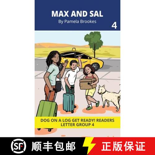 【3-4周达】Max And Sal: Decodable Readers for Learning Letters and Reading Words. For Early, Emergent... [9781648311086]