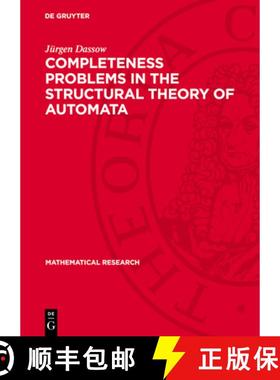 预订 Completeness Problems in the Structural Theory of Automata [9783112735862]