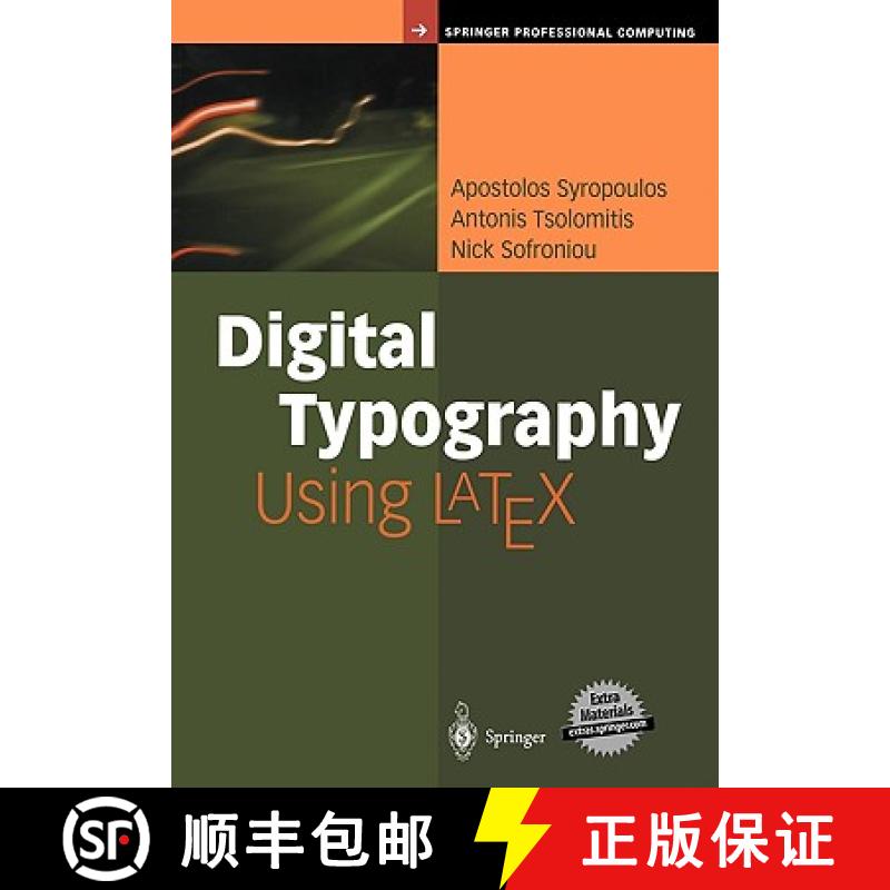 【3-4周达】Digital Typography Using LaTeX [9780387952178]