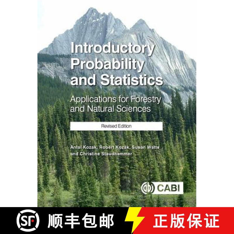【3-4周达】Introductory Probability and Statistics: Applications for Forestry and Natural Sciences (R... [9781789243307]