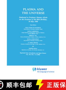 【3-4周达】Plasma and the Universe : Dedicated to Professor Hannes Alfvén on the Occasion of His 80t... [9789027727640]