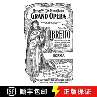 Norma Libretto Text 9781434434753 English 4周达 and French