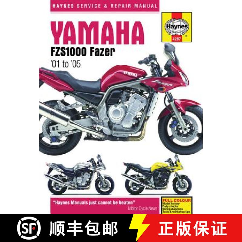 【3-4周达】Yamaha FZS1000 Fazer (01 - 05) Haynes Repair Manual [9781785212840]