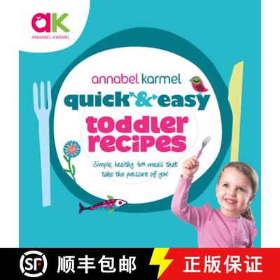 【3-4周达】Quick and Easy Toddler Recipes [9780091941529]