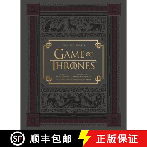 【3-4周达】精装 Inside Hbo's Game of Thrones: Seasons 1 & 2 (Game of Thrones Book, Book about HBO Ser... [9781452110103]