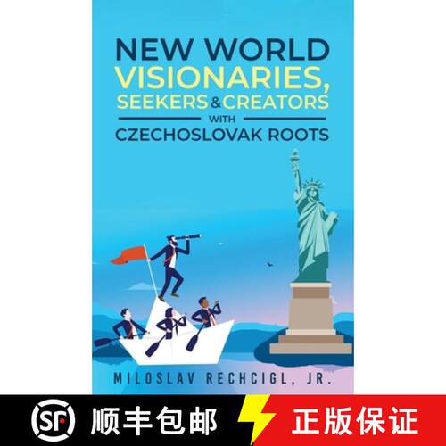 【3-4周达】精装 New World Visionaries, Seekers, and Creators with Czechoslovak Roots [9781966088103]