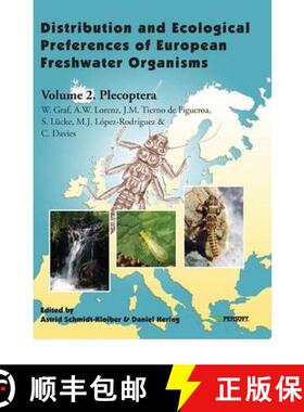 预订 Distribution and Ecological Preferences of European Freshwater Organisms, Volume 2: Plecoptera [9789546424792]