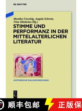 预订 Stimme und Performanz in der mittelalterlichen Literatur [9783110495492]