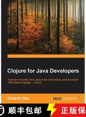 预订 Clojure for Java Developers [9781785281501]