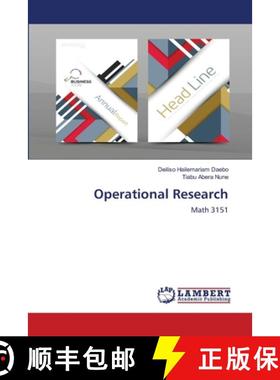 预订 Operational Research [9786203472059]