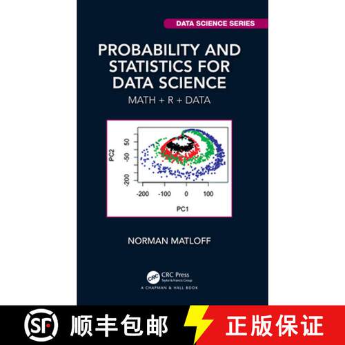 【3-4周达】精装 Probability and Statistics for Data Science: Math + R + Data [9780367260934]