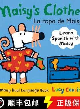 【3-4周达】Maisy's Clothes La Ropa de Maisy: A Maisy Dual Language Book (Maisy the Mouse's English-Sp... [9780763645182]