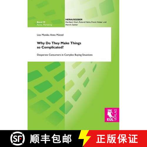 【3-4周达】Why Do They Make Things so Complicated? [9783844105117]