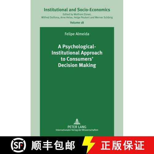 【2-3周达】精装 A Psychological-Institutional Approach to Consumers' Decision Making [9783631635056]