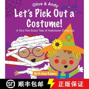 预订 Very Halloween Not Scary Out Costume 9781959258148 Pick Tale Dress Let
