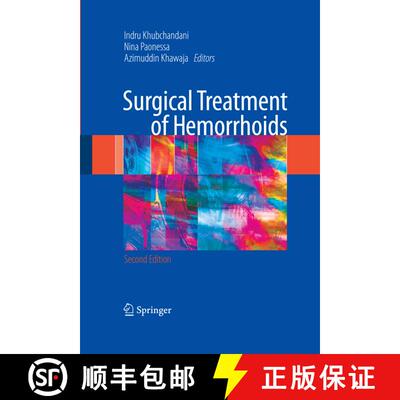 【3-4周达】Surgical Treatment of Hemorrhoids (Second Edition 2009) [9781849967792]