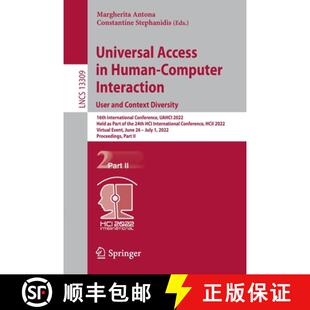 Diversity 4周达 Access Computer Context 16th and Universal User Interaction. 9783031050381 Internati... Human