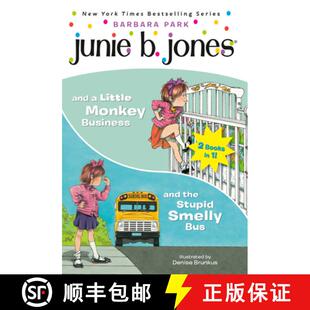 Bus the And Bindup Business Little Monkey 9780593901373 4周达 Smelly Junie Stupid Jones