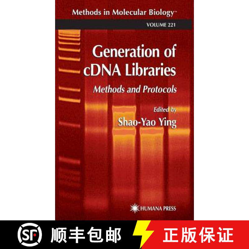 【3-4周达】Generation of Cdna Libraries: Methods and Protocols [9781588290663]