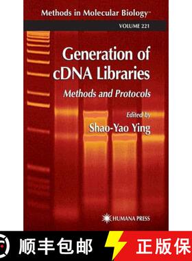 【3-4周达】Generation of Cdna Libraries: Methods and Protocols [9781588290663]