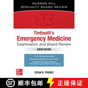 【3-4周达】Tintinalli's Emergency Medicine Examination and Board Review, 9th Edition [9781260025941]
