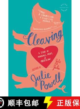 【3-4周达】Cleaving: A Story of Marriage, Meat, and Obsession (Large type / large print) [9780316053822]