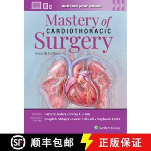 【3-4周达】精装 Mastery of Cardiothoracic Surgery: Print + eBook with Multimedia [9781975213008]