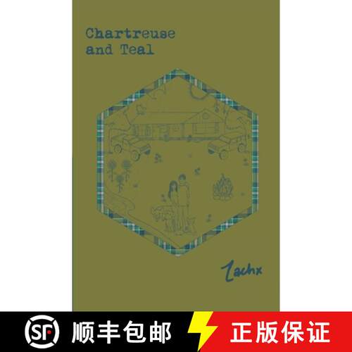 【3-4周达】Chartreuse and Teal [9798218697044]