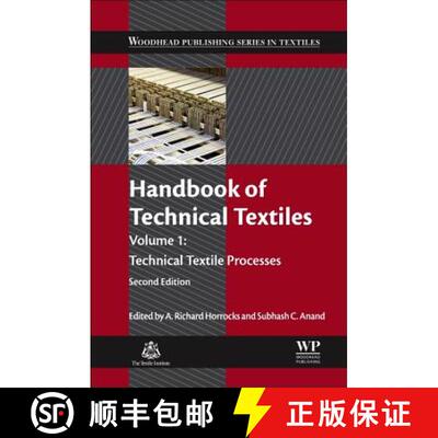 【3-4周达】Handbook of Technical Textiles: Technical Textile Processes [9781782424581]