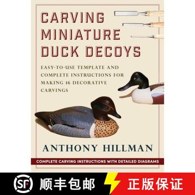 【3-4周达】Carving Miniature Duck Decoys [9781648370656]