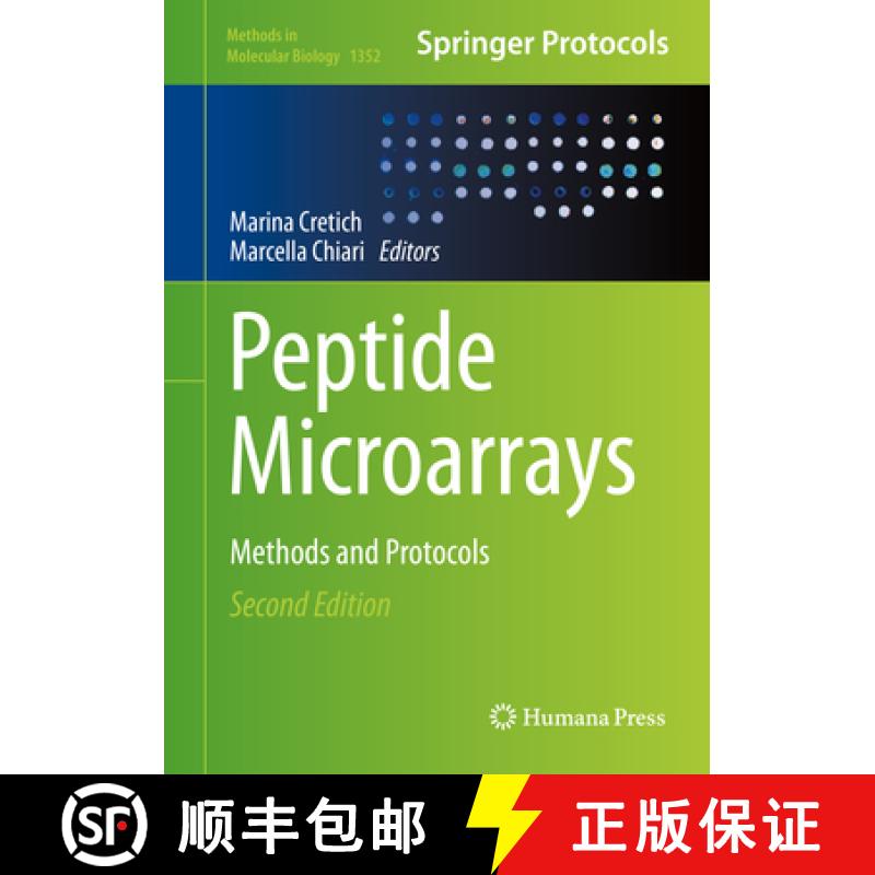 【3-4周达】Peptide Microarrays: Methods and Protocols [9781493930364]