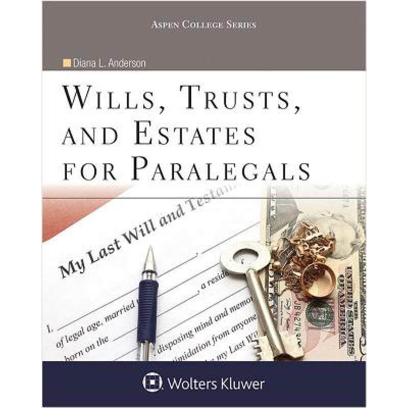 预订 wills, trusts, and estates for paral. [9781454833024]