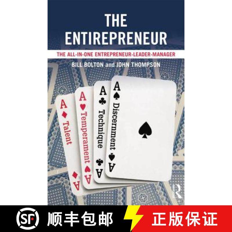 【3-4周达】The Entirepreneur : The All-In-One Entrepreneur-Leader-Manager [9780415858663]
