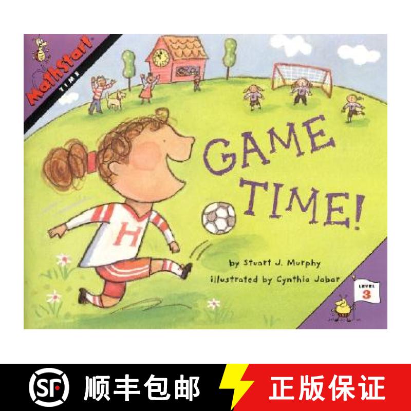 【4周达】Mathstart Time Game Time Student Reader [9780064467322]