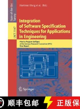 【3-4周达】Integration of Software Specification Techniques for Applications in Engineering: Priority... [9783540231356]