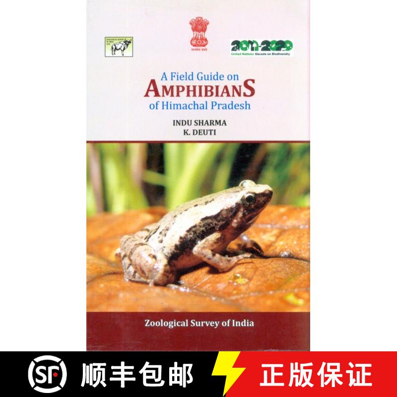 【3-4周达】A Field Guide on Amphibians of Himachal Pradesh [9788181713780]