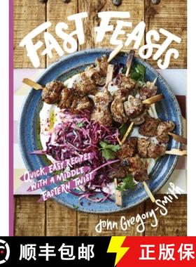 【3-4周达】Fast Feasts: Quick, Easy Recipes with a Middle Eastern Twist [9781914317170]