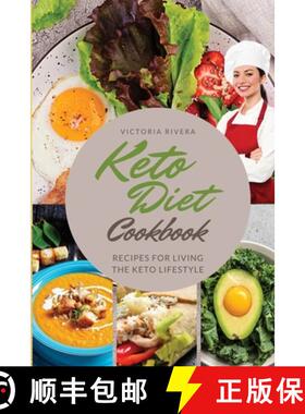 【3-4周达】Keto Diet Cookbook: Essential Recipes for Living the Keto Lifestyle to the Fullest [9781291357073]