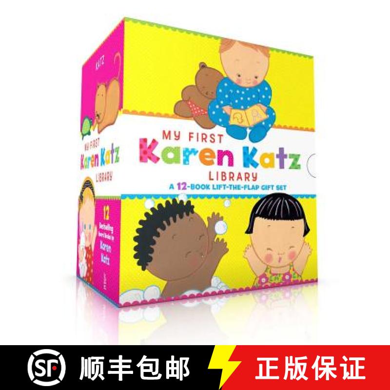 【3-4周达】My First Karen Katz Library (Boxed Set): Peek-A-Baby; Where Is Baby's Tummy?; What Does Ba... [9781534402386]