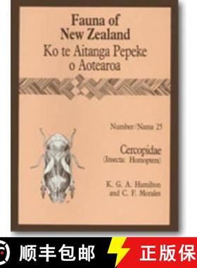 预订 Fauna of New Zealand Number 25: Cercopidae (Insecta: Homoptera) [9780477026369]