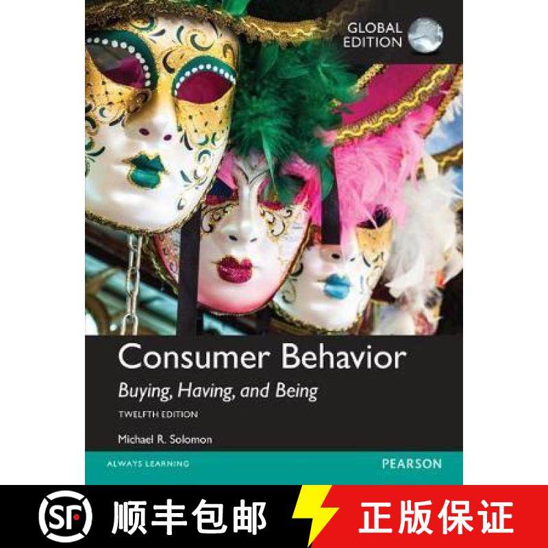 【3-4周达】Consumer Behavior: Buying, Having, and Being, Global Edition [9781292153100]