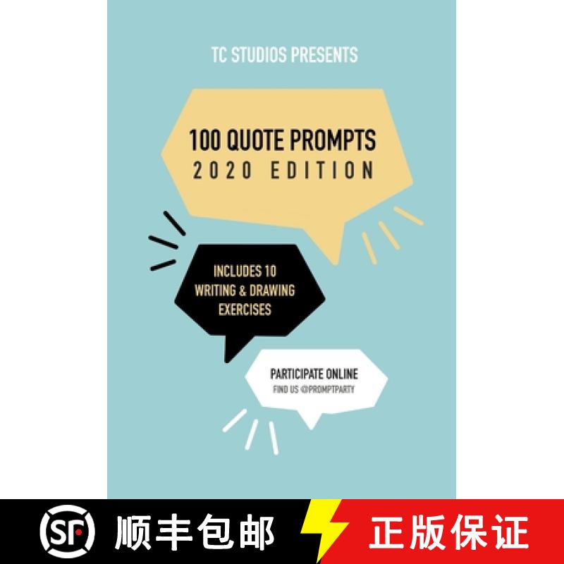 【3-4周达】100 Quote Prompts: 2020 Edition [9781951626051]