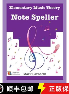 预订 The Elementary Music Theory Note Speller [9781896499079]