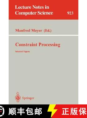 【3-4周达】Constraint Processing : Selected Papers [9783540594796]