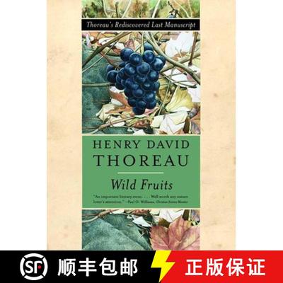 【3-4周达】Wild Fruits – Thoreau′s Rediscovered Last Manuscript [9780393321159]