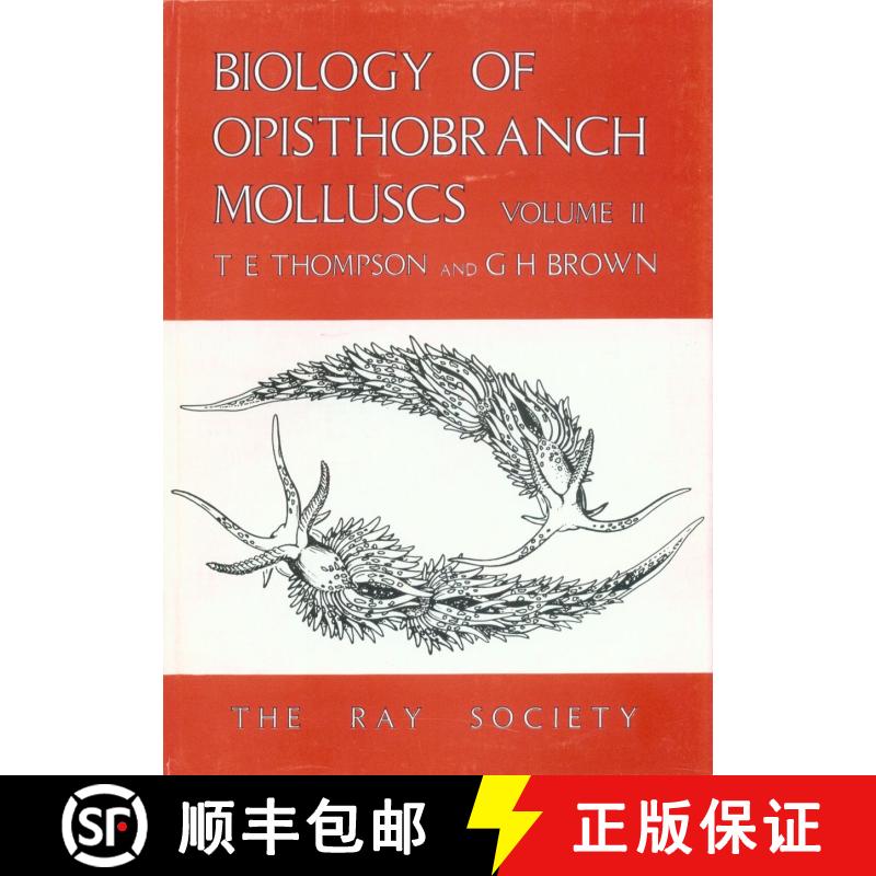 【3-4周达】Biology of the Opisthobranch Molluscs: v. 2 [9780903874182]